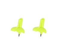 Alpenstock Lot de 2 embouts pour bâtons de randonnée Vert 5 x 6 cm