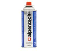 Alpentech Cartouche de gaz butane de camping - 250 g - 450 ml - Bouteille de gaz pour réchaud à gaz - Brûleur à souder - 400 ml