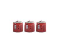ALPENTECH - Pack 3 cartouches gaz 190g Butane Propane perçable sécurité stop-gaz