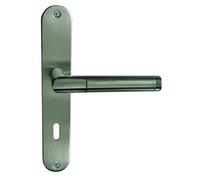 Alpertec 28015900 Poignée de porte bicolore en acier inoxydable pour portes de chambre BB