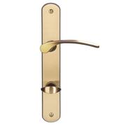 Alpertec verrou laiton bruni amos-lS poignée de porte pour wC, badtüren 32740103 r de la marque haeusler-shop