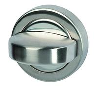 alpertec acier inoxydable bi color salle de bain/WC Verrou tournant pour rosace Assortiments, ferrures de porte, verrouillage, 1 pièce, 28020870