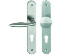 Alpertec Alison - Garniture d’entrée longue en acier inoxydable, 32858433