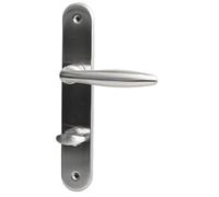 Alpertec Alison - Garniture d’entrée longue en acier inoxydable, 32858443