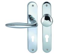 Alpertec Alison - Garniture d’entrée longue en acier inoxydable, 32972463