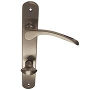 Alpertec Amos LS 32740353 Poignée de porte en laiton coloré pour porte de salle de bain et WC
