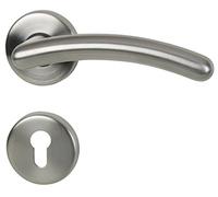 Alpertec cT-r poignée de porte en laiton chromé/chromé satiné pour wohnungseingangstüren pZ r de la marque haeusler-shop poignée de porte, 32965223