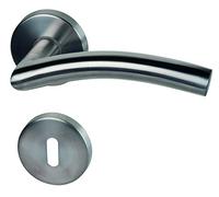 Alpertec en acier inoxydable avec maurice-R - alberts bloque-porte pour chambre poignée de porte acier inoxydable, 32857253
