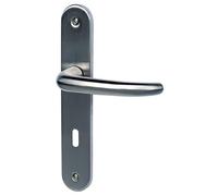 Alpertec inoxydable barcelona-lS-alberts bloque-porte pour chambre poignée de porte acier inoxydable, 32840203