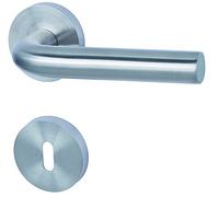 Alpertec inoxydable lyon iI r poignée de porte acier inoxydable-alberts bloque-porte pour chambre, 88020400