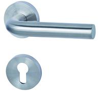 Alpertec inoxydable wohnungseingangstüren lyon iI r poignée de porte en acier inoxydable, poignée de porte pZ 88020410