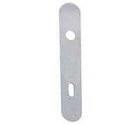 Alpertec Langschildpaar plat inox-alberts bloque-porte pour chambre entre pour poignée de porte acier inoxydable - 32458005K1 72 mm