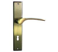 Alpertec nelson-lS en laiton bruni-alberts bloque-porte pour chambre poignée de porte acier inoxydable, 32214363