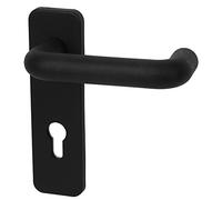 Alpertec plastique pour PZ-LS Wohnungseingangstüren Sperrriegel avec matériel de fixation inclus, noir, 40131860