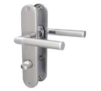 Alpertec Renovierungsgarnitur (I) en acier inoxydable BI-Color Badtüren pour poignée de porte à clenche profilée 88021900