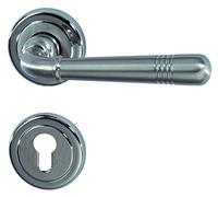 Alpertec sale-r poignée de porte en laiton poignées de porte inox-alberts bloque-porte pour chambre poignée de porte acier inoxydable, 32704613