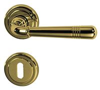 Alpertec sale-r poignée de porte en laiton poli-alberts bloque-porte pour chambre poignée de porte acier inoxydable, 32704593