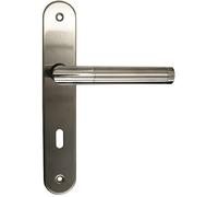Alpertec Tina LS-BI-Colour-alberts bloque-porte pour chambre printemps arrondies sans poignée de porte acier inoxydable - 32858660K1 72 mm