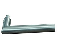Alpertec türlochteil moscou poignée de porte en acier inoxydable satiné-longueur de la tige carrée : 135 mm, longueur 20 mm, diamètre 8 mm, 28020550K1