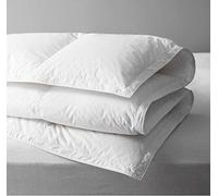 Alpes Blanc - Couette été Ultra légère 130 g/m² 90% Duvet - Douce, gonflante, Respirante et thermorégulatrice - Jumelable - Fabrication française - 260x240 cm