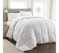 Alpes Blanc - Couette Naturelle Tempérée 90% Duvet - 220g/m² - Fabrication Française- Légère et gonflante