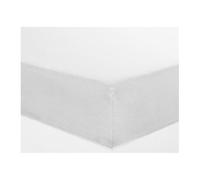Alpes Blanc - Drap Housse 140x190 cm Percale Blanc