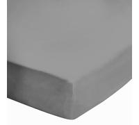 Alpes Blanc - Drap Housse 180x200 Gris