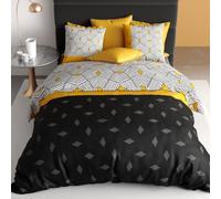 Alpes Blanc - Housse de Couette 220x240 cm - FARO + taies Pur Coton