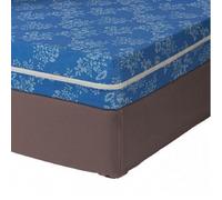Alpes Blanc - Housse de Matelas intégrale 160x200 cm - Bleu