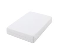 ALPES BLANC - Housse de matelas intégrale coloris blanc 160x200 cm