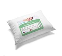 ALPES BLANC - Lot de 2 oreillers anti-acariens 45x70 cm Fabrication française - Triple action antibactérien/acariens/moisissures