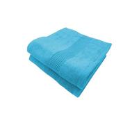 Alpes Blanc - Lot de 2 Serviettes de Bain 600 g/m² - Coton & Bambou Ultra Doux, Absorbantes et Résistantes pour Salle de Bain Confort