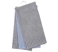 Alpes Blanc - Lot de 3 torchons de cuisine professionnels Yoko 70x70 cm - 100% coton, absorption optimale, idéal bars, hôtels et restaurants