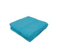 Alpes Blanc Lot de Serviettes de Bain 600 GR 100% Coton/Serviettes de Toilette et Linge de Bain/Ensemble Serviettes de Bain/Linge de Toilette Ultra Doux et Absorbant (Bleu Canard, Lot_50_ x_100)