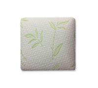 Alpes Blanc Oreiller carré à Mémoire de Forme Visco 60x60 cm - Soutien de la Nuque et des cervicales - Confort Durable