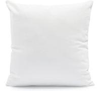 Alpes Blanc - Oreiller Naturel Moelleux 20% Duvet de Canard Neuf - 65x65 cm - Fabrication Française - Ultra gonflant - Confort Luxe inégalé - Enveloppe Percale de Coton