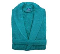 Alpes Blanc - Peignoir de bain à col Châle - Mixte - 100% coton 450 g/m² - Doux et absorbant - Style classique et intemporel - Séchage rapide