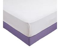 Alpes Blanc - Protège Matelas Imperméable Molleton Coton 200g/m² 160x200 cm Drap Housse