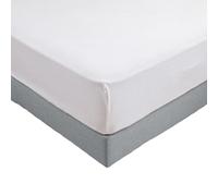 Alpes Blanc - Protège-Matelas Molleton 100% Coton 400 g/m² - Confort Doux et Respirant - Bonnets 30 cm pour Maintien Parfait