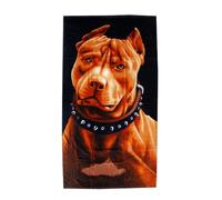 Alpes Blanc - Serviette de Plage Microfibre Pitbull cm