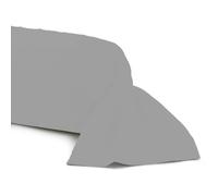 Alpes Blanc - Taie de Traversin 43x185 cm - 100% Coton 57 Fils/cm² Doux et Résistant - Fabrication Française, Confort, Hygiène