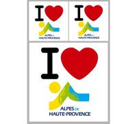 Alpes De Haute-Provence (04) - 1fois 10cm - 2fois 5cm - Sticker/Autocollant