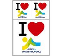 Alpes de Haute-Provence (04) - 1fois 10cm - 2fois 5cm - Sticker/autocollant G