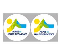 Alpes De Haute-Provence 04 - 2x10cm - Sticker/Autocollant