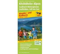 Alpes de Kitzbühel, Saalbach-Hinterglemm, Saalfelden - Zell am See 1:35 000 Carte de randonnée et de cyclisme