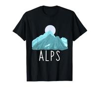 Alpes Design Simple - Liberté Aventure Alpinisme T-Shirt