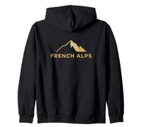 Alpes Françaises Aventure Montagne France Sweat à Capuche