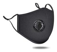 Alpexe® Masque Anti-Virus/Pollution/Poussière Lavable Respirant Noir Noir G