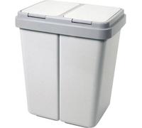 Alpfa 660337 Poubelle " Duo Bin" , 2 x 25 l