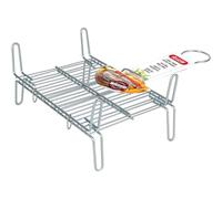 ALPGRILL - Grille Barbecue Double Zin, 20 x 25 cm.